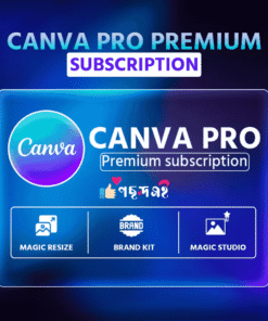ক্যানভা প্রো-Canva Pro-প্রিমিয়াম সাবস্ক্রিপশন