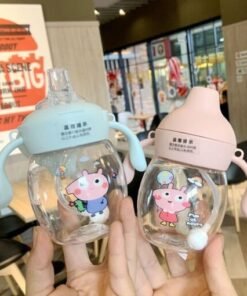 Slicone 350ml Nipple Kids Water Bottle/Mom pot -1pcs ( Any Color)