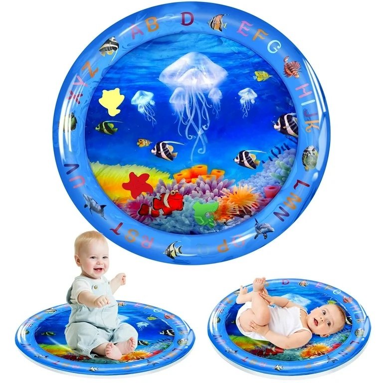 Baby Water Mat Inflatable Cushion Infant Toddler Water Play Mat Toys - Image 3