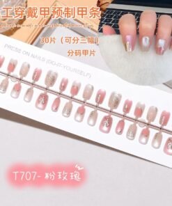 Alternative view of [ 30 Piece ] 100% Waterproof 3D Artwork Artificial Nails ( it's not print ) It's original 3D Work -FKN05