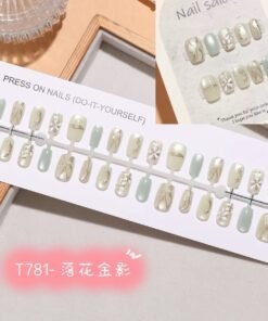 [ 30 Piece ] 100% Waterproof 3D Artwork Artificial Nails ( it's not print ) It's original 3D Work -FKN10 - Image 3