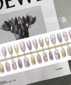 [ 30 Piece ] 100% Waterproof 3D Artwork Artificial Nails ( it's not print ) It's original 3D Work -FKN11