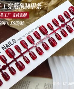 [ 30 Piece ] 100% Waterproof 3D Artwork Artificial Nails ( it's not print ) It's original 3D Work -FKN12