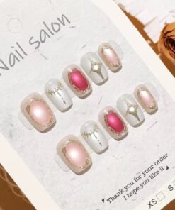 [ 30 Piece ] 100% Waterproof 3D Artwork Artificial Nails ( it's not print ) It's original 3D Work -FKN16 - Image 3