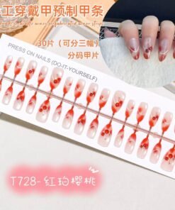 Alternative view of [ 30 Piece ] 100% Waterproof 3D Artwork Artificial Nails ( it's not print ) It's original 3D Work -FKN17