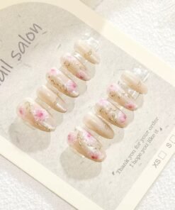 [ 30 Piece ] 100% Waterproof 3D Artwork Artificial Nails ( it's not print ) It's original 3D Work -FKN07