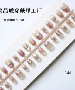 [ 30 Piece ] 100% Waterproof 3D Artwork Artificial Nails ( it's not print ) It's original 3D Work -FKN08