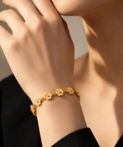 7 Flower Stainless steel Bracelet BR7