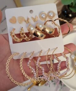 9 pieces Earrings set