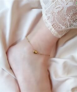 Alternative view of 2 pis (1 jora) One love multi ball anglet payel (22k gold plated) PL-05