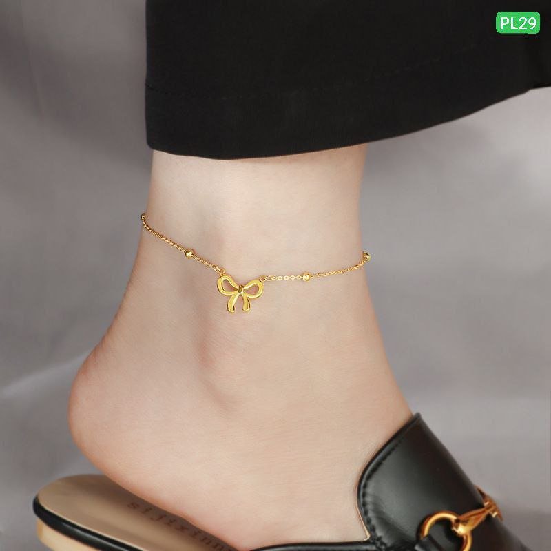 Bow Style stainless steel Anklet Payel PL-09 - Image 2