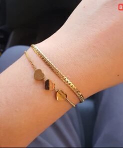 3 love 2 ball Titanium Steel Bracelet - Image 3
