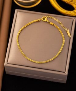 Alternative view of Blinking chain bracelet Br79