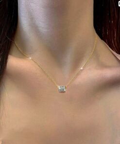 Roller 4 Gold Chip Diamond Necklace NC50C