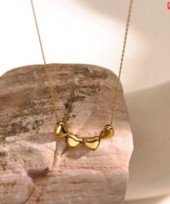 4 Solid Love Stainless Steel Necklace NC189 - Image 3