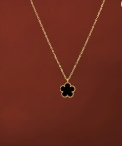 5 web 21K Gold polish necklace NC168 - Image 3