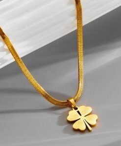 4 Love Thick Chain Necklace NC03 - Image 3
