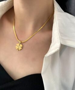 4 Love Thick Chain Necklace NC03 - Image 4