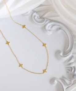 Alternative view of 5 Star 22K Gold Necklace NC02