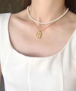 High Grade Tulip Stainless Steel Necklace N86 - Image 4