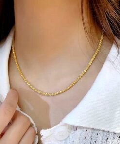 22K gold plated plane necklace🌸