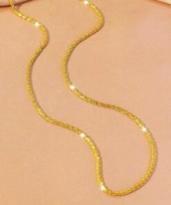 22K gold plated plane necklaceđ¸ - Image 3