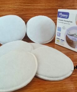 Momeasy Washable Breast Pads for Women – 6pcs | Soft, Reusable & Leak-Proof - Image 4