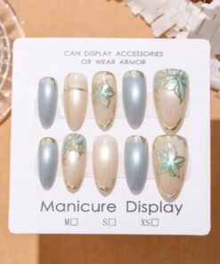 Alternative view of [ 30 Piece ] 100% Waterproof 3D Artwork Artificial Nails ( it's not print ) It's original 3D Work -FKN01