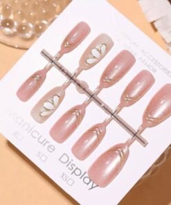 [ 30 Piece ] 100% Waterproof 3D Artwork Artificial Nails ( it's not print ) It's original 3D Work -FKN03