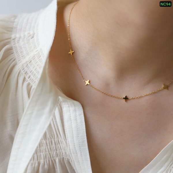 5 Star 22K Gold Necklace NC02 - Image 2