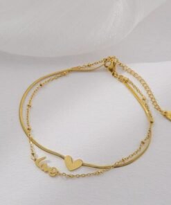Double layer Love Anklet Payel - Image 5
