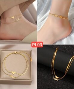 Double layer Love Anklet Payel - Image 3