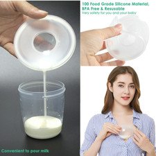1 Pcs - Silicone Wearable Breast Milk Collector ( Without Box ) - Image 3